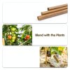 BOVITRO Bamboo Plant Stakes Natural Wood Garden Support-3