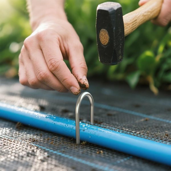 MySit Heavy Duty Galvanized Steel Garden Stakes Plant-3