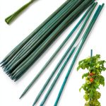 HAINANSTRY Green Bamboo Stakes Plant Support Garden Wood-0