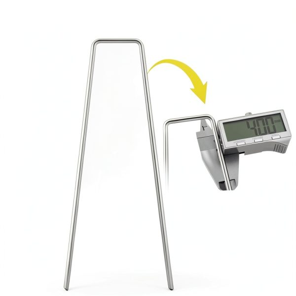 FAAYUCK Galvanized Steel Garden Stakes Rust Resistant-1