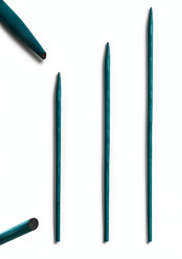 HAINANSTRY Green Bamboo Stakes Plant Support Garden Wood-1