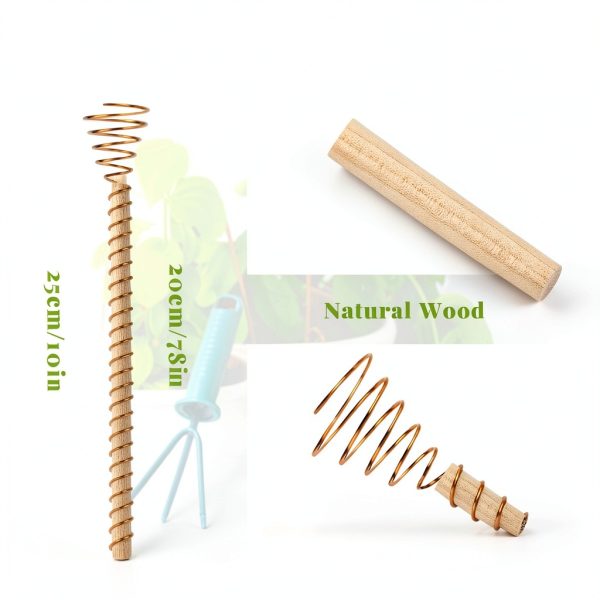 Electroculture Copper Antenna NACHLYNN Plant Support Stakes-1