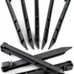 Inslat Garden Stakes Heavy Duty Plastic Landscape Edging-0