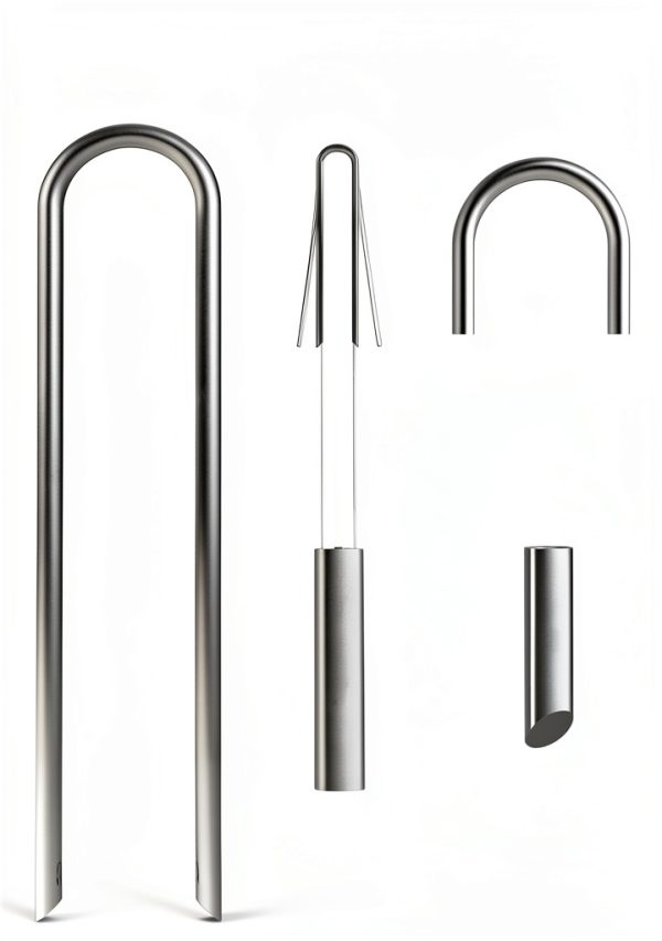 MySit Heavy Duty Steel Garden Stakes Rust Resistant Pet-1