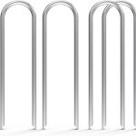 MySit Heavy Duty Galvanized Steel Garden Stakes Plant-0