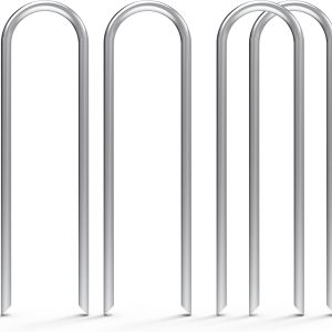 MySit Heavy Duty Galvanized Steel Garden Stakes Plant-0