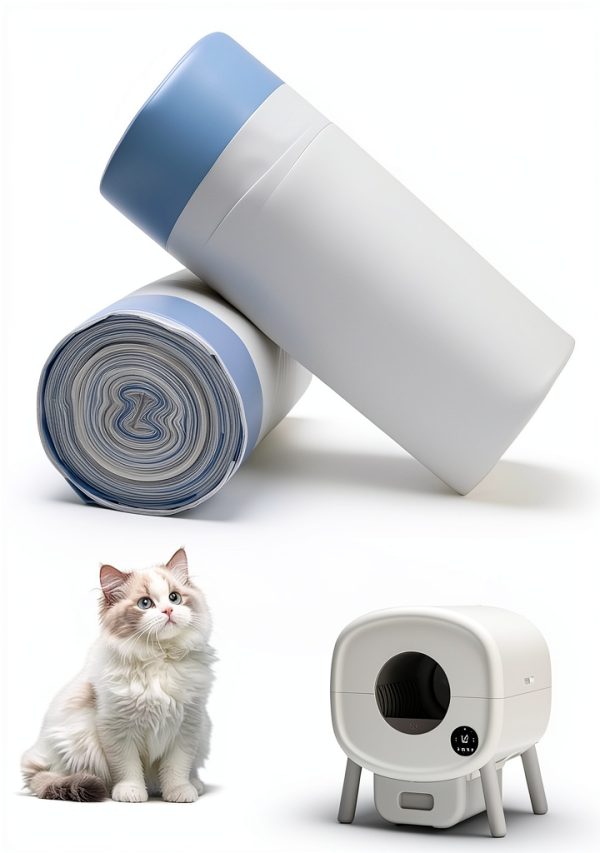 Kevetheg Cat Litter Box Liners Leakproof Drawstring Design-0