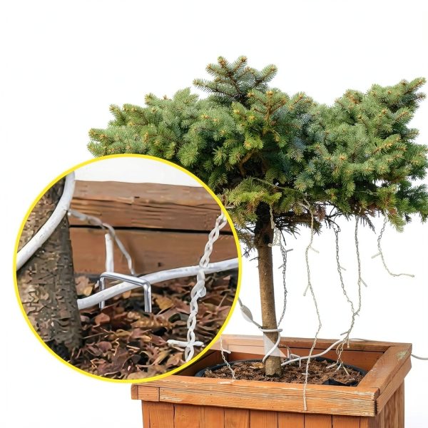 Petgrow 6 Inch Heavy Duty U Shaped Garden Staples 100 Pack-6