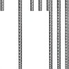 QNLONG Rebar Stakes Galvanized Metal Plant Support Stakes-0