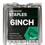 BLOSMIY Landscape Staples Galvanized Steel Garden Fabric-0