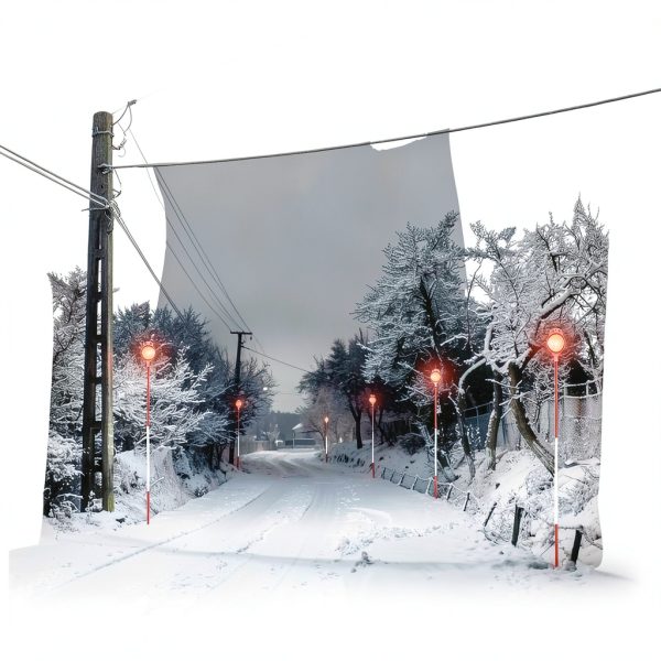 VRIEZOP Driveway Reflectors Stainless Steel High Visibility-7