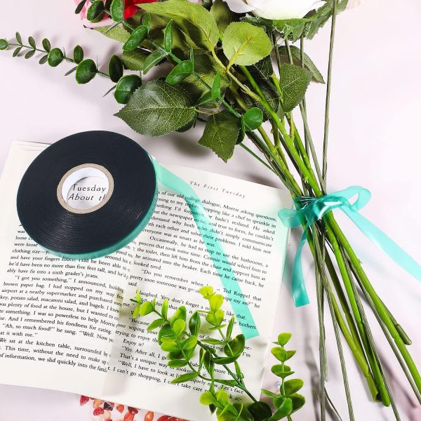 Prudiut Garden Stretch Tie Tape Green Plant Support Elastic-3