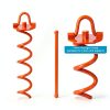 FEED GARDEN Spiral Ground Anchors Heavy Duty Metal Stakes-1